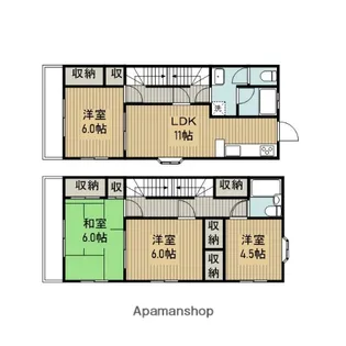ポップ・M2【2階】の間取り