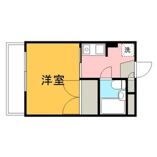 第三八弘ビル【3階】の間取り