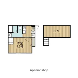 ALFA鶴間【1階】の間取り