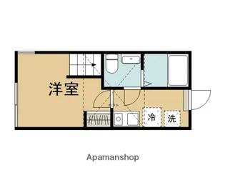 クレール南橋本【1階】の間取り