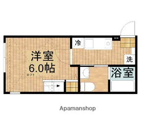 リベルテ相模原【1階】の間取り