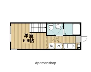 オムニア北里【2階】の間取り