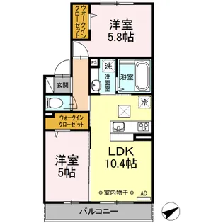 GRAND ARBRE【1階】の間取り
