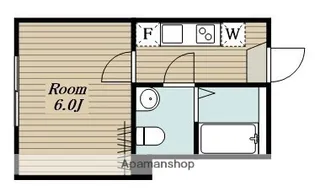アザーレ・スフィーダ淵野辺【2階】の間取り