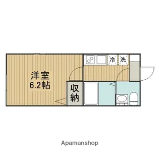 アザーレ・レーヴ淵野辺【3階】の間取り