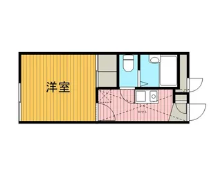 レオパレスグリーンパレス【2階】の間取り