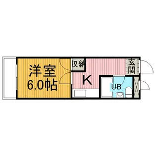 桜ヶ丘ハイム【2階】の間取り