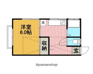 中川コーポ【2階】の間取り