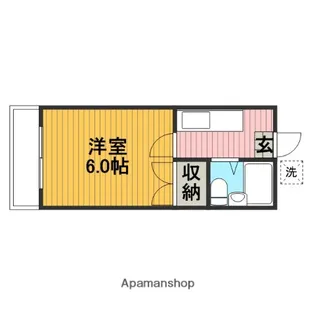 コーポ伊都【2階】の間取り