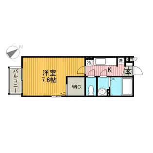 モカハイツ【2階】の間取り