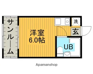 ハイランドハイツ【2階】の間取り