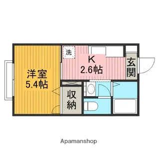 グレイスコート橋本【1階】の間取り