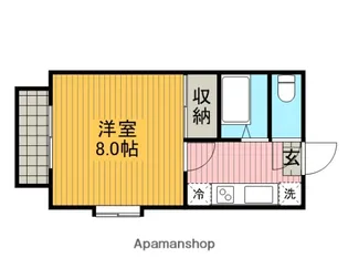 ステイトリーコート橋本【2階】の間取り