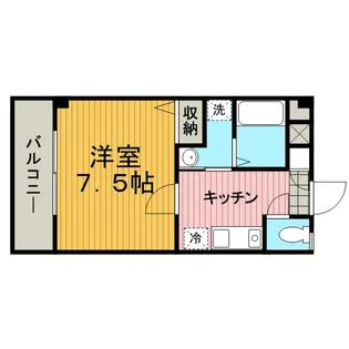 シャルマン 参番館【3階】の間取り