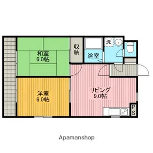 ガーデンハイム相生【2階】の間取り