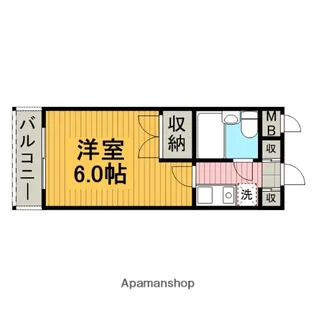 ダイホープラザ相模原Ⅲ(分譲)【1階】の間取り
