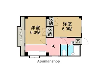 HSマンション【201号室】の間取り