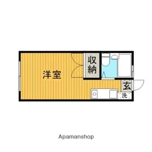 ムーンハイツ【203号室】の間取り