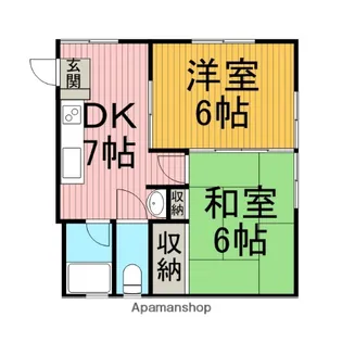 ラビオビジョン【3階】の間取り