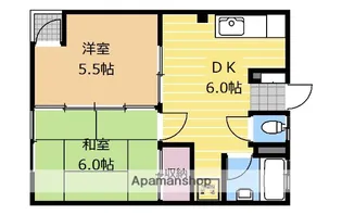 ヨークローズ【402号室】の間取り