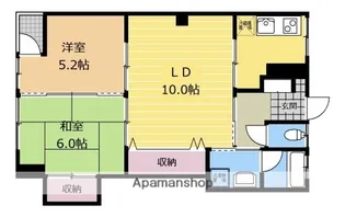 ヨークローズ【302号室】の間取り
