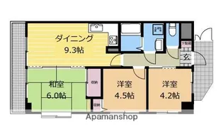 グランパーク京王橋本【204号室】の間取り