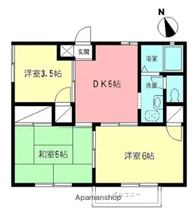 ファミールK【2階】の間取り