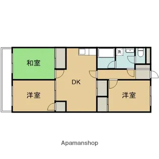 プランドール【1階】の間取り