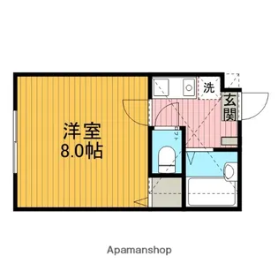 ラ・シャンス東橋本第3 1号棟【1階】の間取り