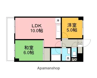 パストラル長田【5階】の間取り