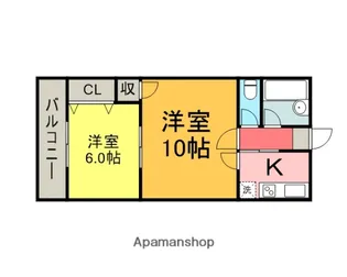 コーポあい第1【103号室】の間取り