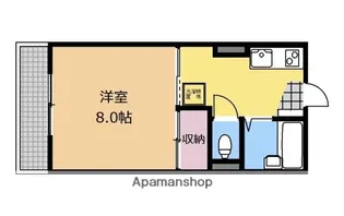 フォレスト【106号室】の間取り