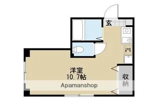ステップワン【301号室】の間取り
