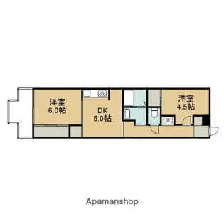 第26明智ビル【3階】の間取り