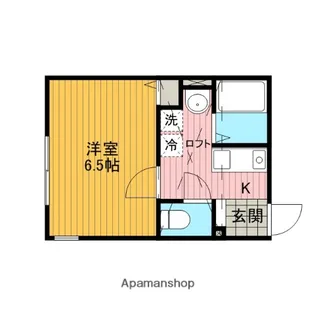 ジョルノ橋本【1階】の間取り