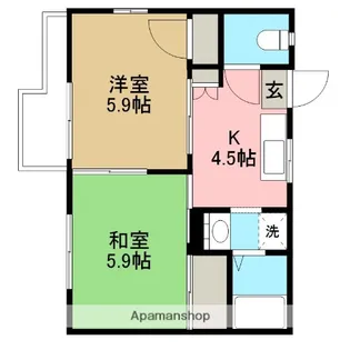 オガール【1階】の間取り
