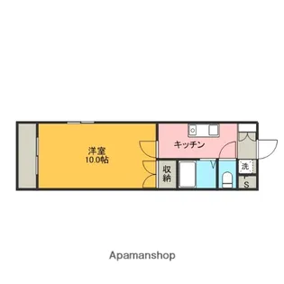 キャッスルヒルズ【3階】の間取り
