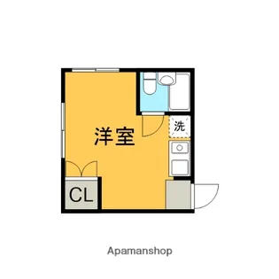 サニースクエア【1階】の間取り