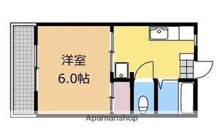 フローラル相模【202号室】の間取り