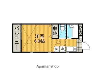 フォレスト相原【204号室】の間取り