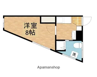市川マンション【201A号室】の間取り