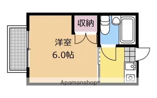 カーサ橋本【103号室】の間取り