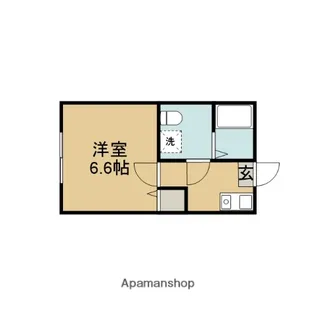 プランドール【203号室】の間取り