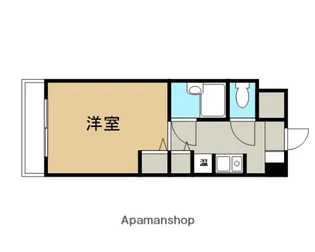 アカデミア清新【4階】の間取り