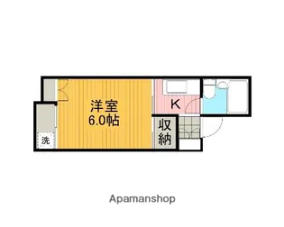 Rハイツ【201号室】の間取り