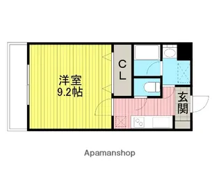 ハイツ浜Ⅰ【1階】の間取り