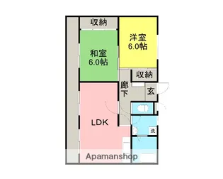 メゾン・ド・ハル【303号室】の間取り