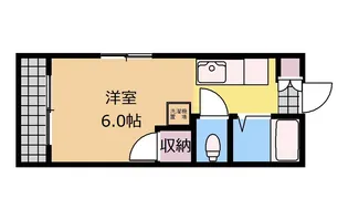 リンデンハイツ【201号室】の間取り