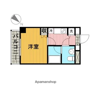 神奈川県相模原市中央区相模原2丁目【マンション】の間取り