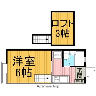 コーポ・ララ【203号室】の間取り